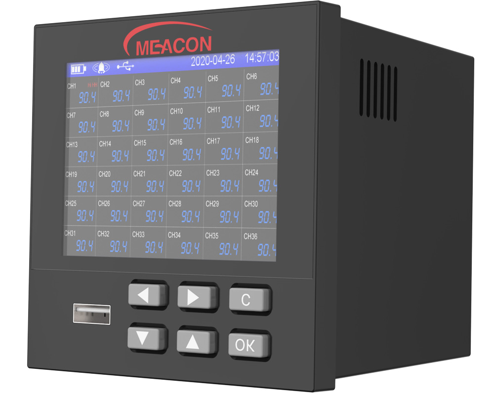 彩屏流量記錄儀 MIK-R9600 1-18通道可選/瞬時流量/累計流量可切換
